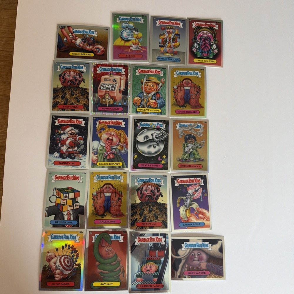 Garbage Pail Kids Chrome Lot 20 Cards All Different NM Modern GPK